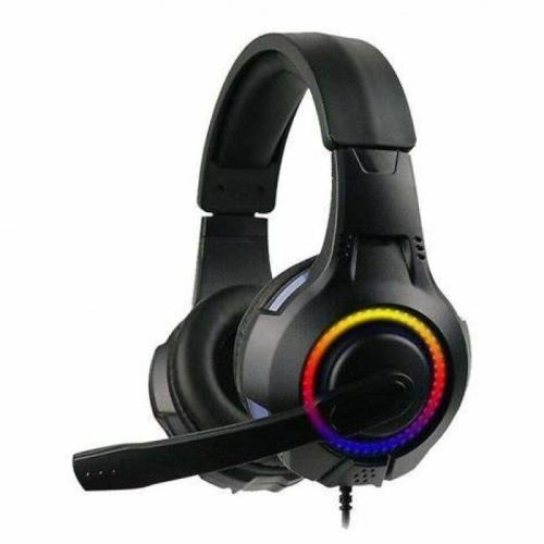 داتازون G1100 سماعات ألعاب احترافية سلكية مزودة بضوء RGB - أسود - G1100 RGB-BlRGB