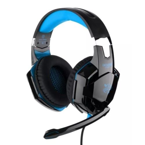 داتا زون G2000 سماعات ألعاب سلكية مع ميكروفون - أزرق - G2000-B/Blue