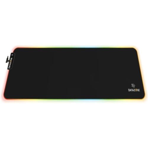 داتا زون ماوس باد ألعاب بقاعدة سميكة وتصميم مطاطي مانع للانزلاق وإضاءة LED - أسود - MP-1020RGB
