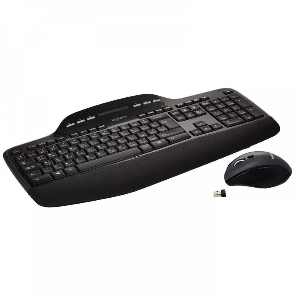 Logitech MK710 Keyboard and Mouse - Black - قادجيتي - متجر سعودي متخصص بالاجهزة الالكترونية وملحقاتها