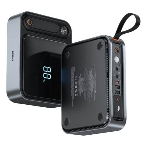 بايسوس Super Energy Ultra 3000 جهاز بدء تشغيل السيارة وباور بانك - 26000 مللي أمبير - أسود - C00251400111-Z1