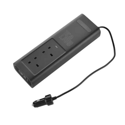 بايسوس محول طاقة للسيارة - 5 منافذ - 150 واط - أسود - C00337606117-Z1