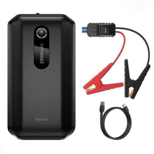 بايسوس Super Energy Air جهاز بدء تشغيل السيارة القابل للشحن - 10000 مللي أمبير - أسود - C00245501113-00