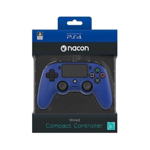 ناكون وحدة تحكم سلكية مدمجة لجهاز بلايستيشن 4 - أزرق