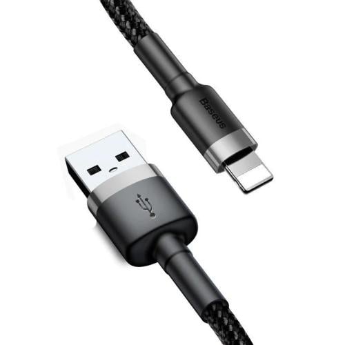 بايسوس Cafule كابل USB-A - Lightning مضفر - 2 متر...
