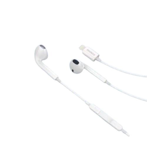 ماتريكس سماعة أذن بمنفذ Lightning - بطول 1.2 متر - أبيض - MX-20