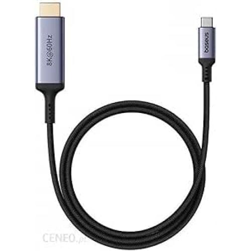 بايسوس High Definition كابل Type-C - HDMI 2.1 بطول 1.5 متر - أسود - B0063370G111-00