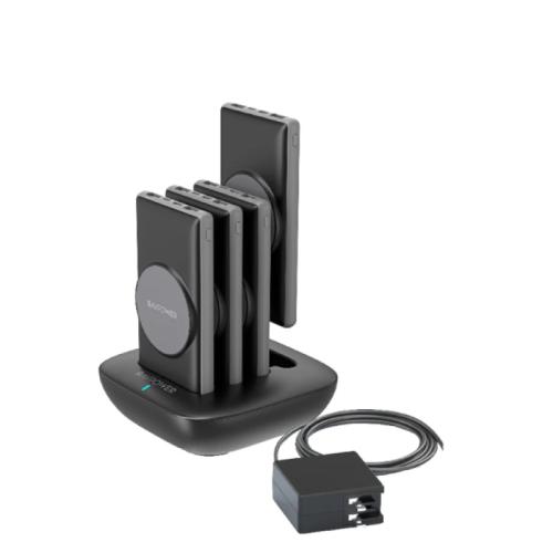 راف باور منصة شحن منزلية - 10000mAh - إصدار عالمي - أسود - RP-PB251