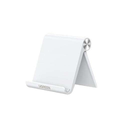 يو جرين حامل جوال مكتبي متعدد الزوايا - أبيض