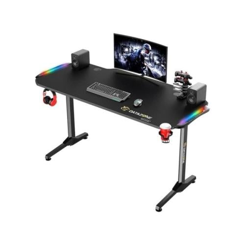 داتا زون طاولة ألعاب شكل حرف L احترافية - 156 سم - أسود - Blade GT-V2
