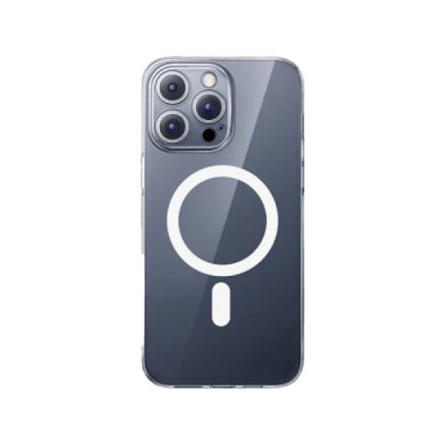 بايسوس Crystal Series غطاء حماية مغناطيسي للآيفون 16 برو - شفاف - P60114306203-01