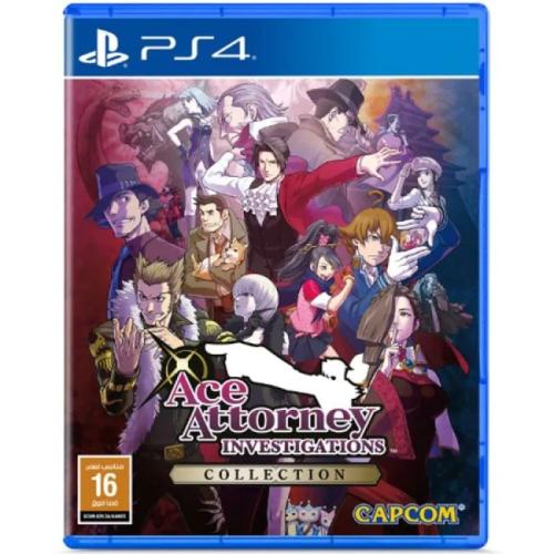 كابكوم لعبة فيديو Ace Attorney Investing Collection Standard Edition - بلاي ستيشين 4