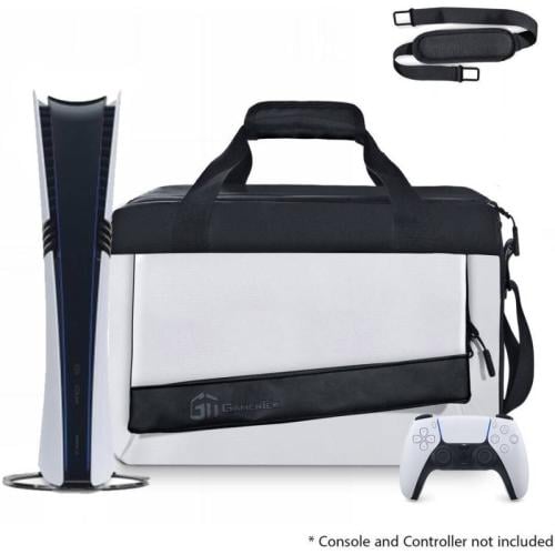 جاميرتيك نوماد PS5 Pro حقيبة حماية مزدوجة من الصدمات - أبيض