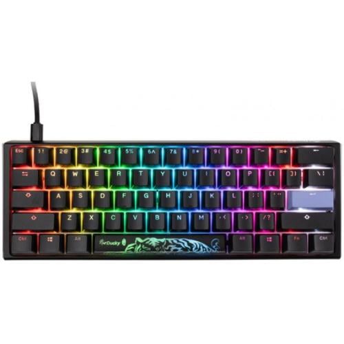 داكي ون 3 كلاسيك لوحة مفاتيح ألعاب ميكانيكية صغيرة - خطية - أسود وأبيض