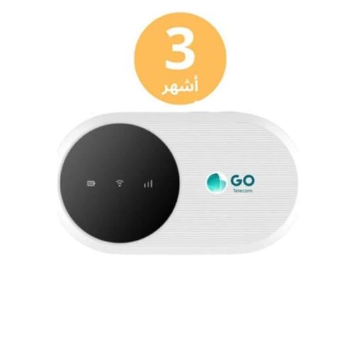 جو راوتر انترنت متنقل مفتوح باشتراك 3 أشهر / مسبق الدفع