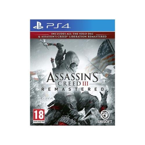 يوبيسوفت لعبة فيديو ASSASSINS CREED 3 REMASTERED - بلاي ستيشن 4