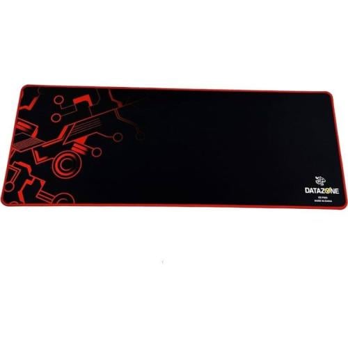 داتا زون ماوس باد سميكة مطاطية مضادة للانزلاق و بسطح سلس ومريح - 80x30 سم - أسود وأحمر - P803