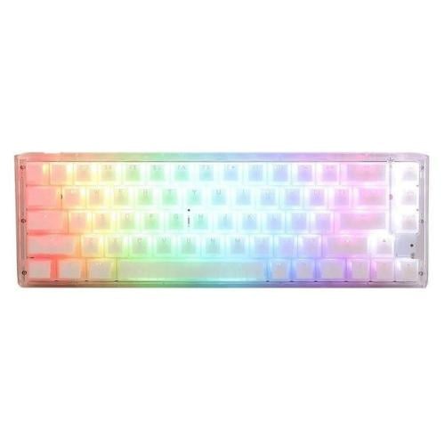 داكي ون 3 ميني اورا لوحة مفاتيح ألعاب ميكانيكية - نقر - سلكية - أبيض