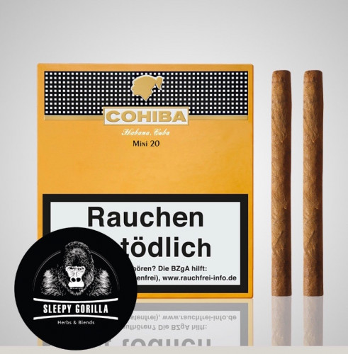 20 Cohiba Mini بكت كوهيبا ميني Sleepy Gorilla Ksa