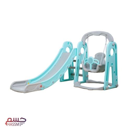مرجيحة وزحليقة ازرق