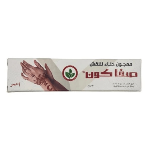 صفا كون معجون حناء نقش احمر 30 مل