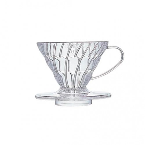 قمع تقطير V60 بلاستيك هاريو - مقاس 01 | Hario Coffee Dripper