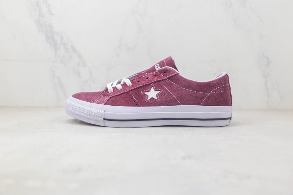 Converse one star discount rose