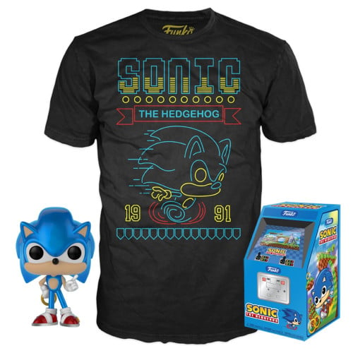 Funko POP! Tees T Shirt Sonic The Headgehog EXCLUS...