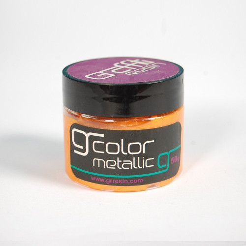 624 - ميتلك برتقالي Graffiti Resin Metallic Orange