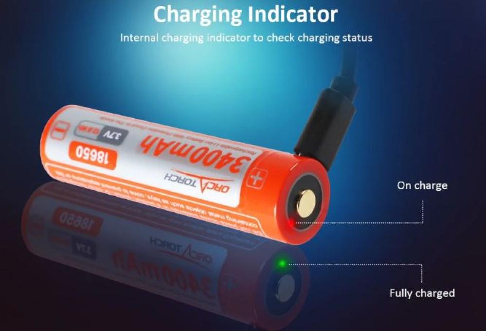 OrcaTorch D550 1000 Lumens Scuba Diving Light with Tail Magnetic Switch