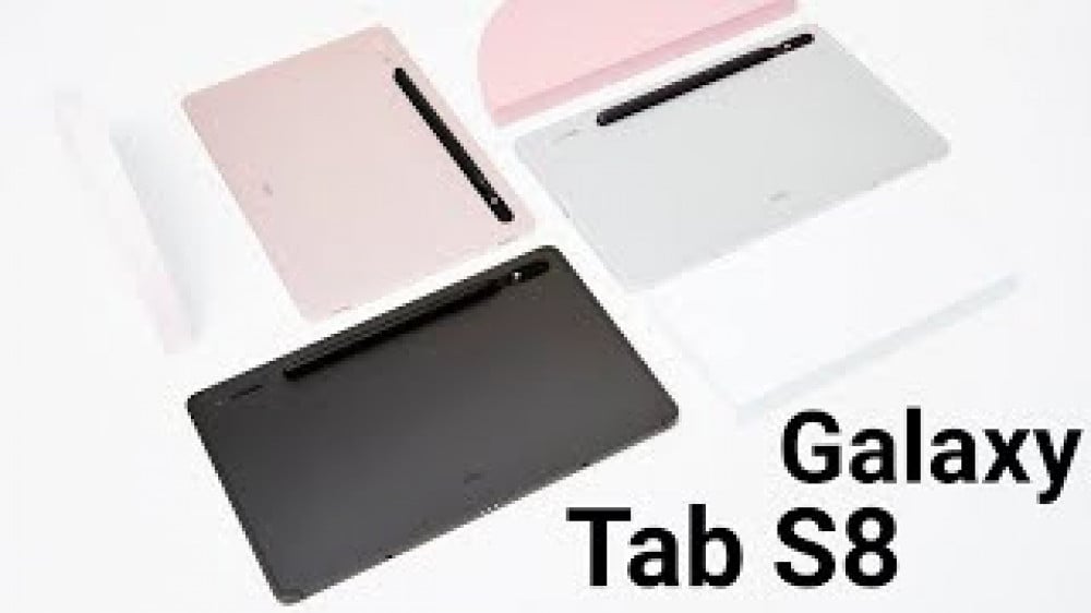 Samsung Galaxy Tab S8, 11 inch, 128 GB, 8 GB RAM, Wi-Fi + SIM card slot, Gray