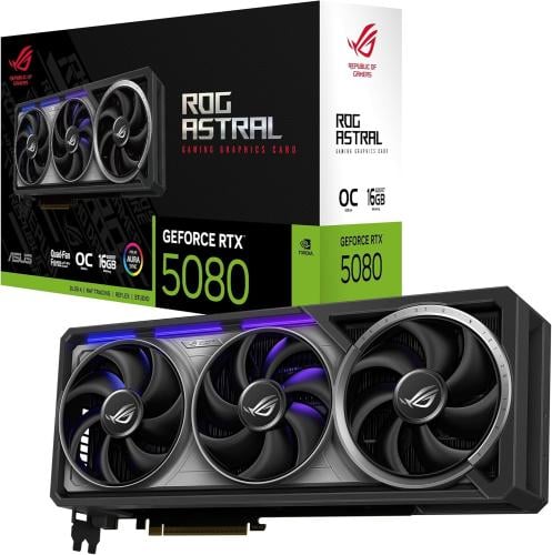 بطاقة رسومات للألعاب روج استرال جيفورس RTX 5080 16...
