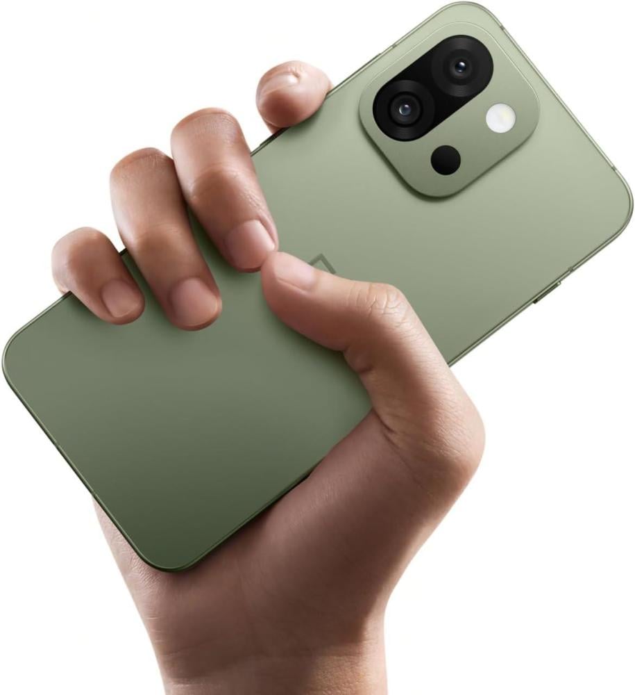 OnePlus 13s، Snapdragon® 8 Elite، ثنائي الشريحة 5G، الإصدار الهندي (Green Silk، 12 جيجابايت + 256 جيجابايت)