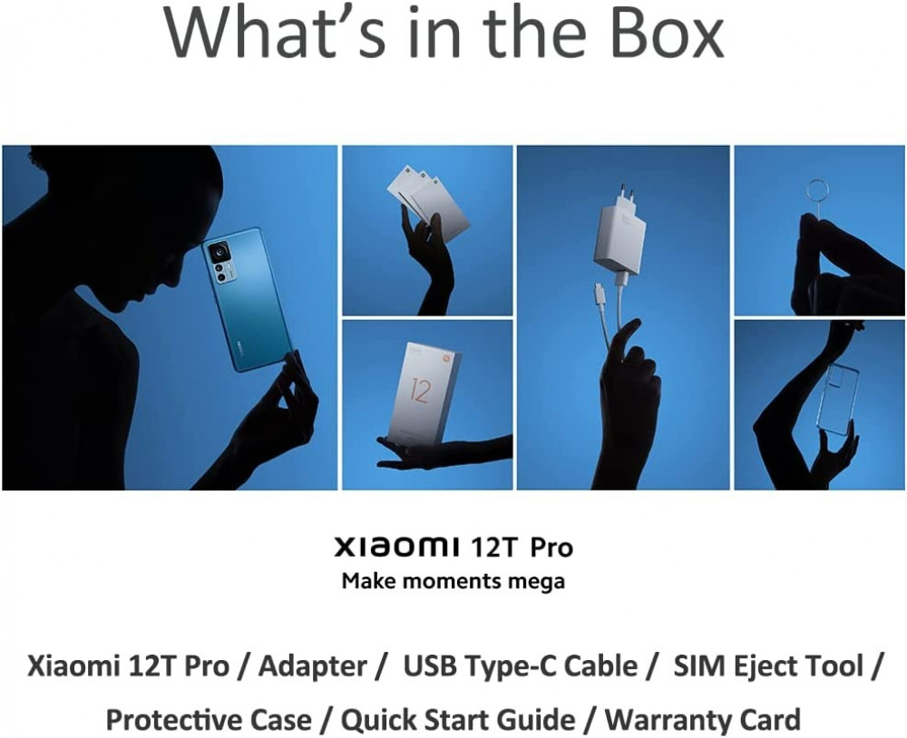 Xiaomi 12T Pro Dual SIM 256 GB blue 12 GB RAM
