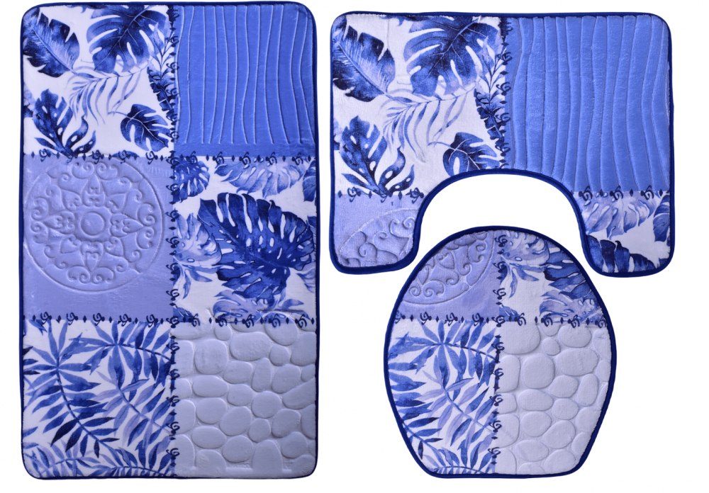 طقم دعاسة حمام 3 قطع مانع للانزلاق