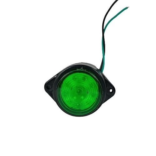 اسطب جنب مدور فلاش اخضر (صيني)