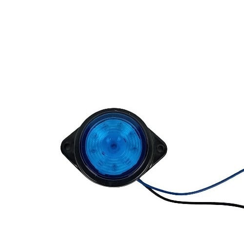 اسطب جنب مدور فلاش ازرق (صيني)