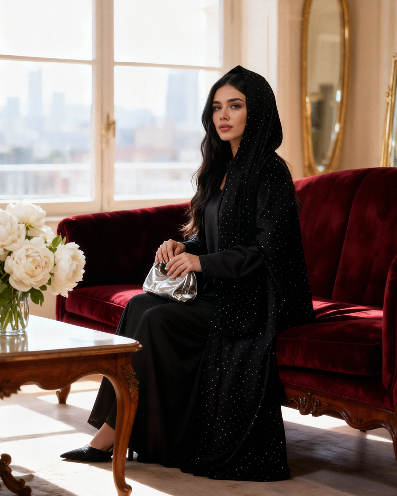 عباية سما مخمل