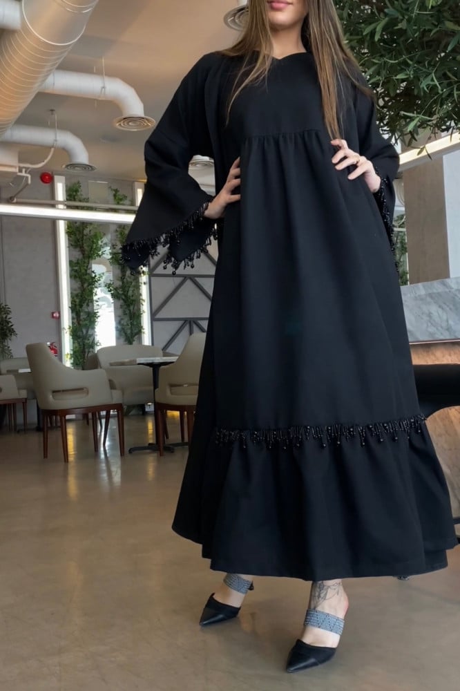 عباية  لولو فستان+ عياية