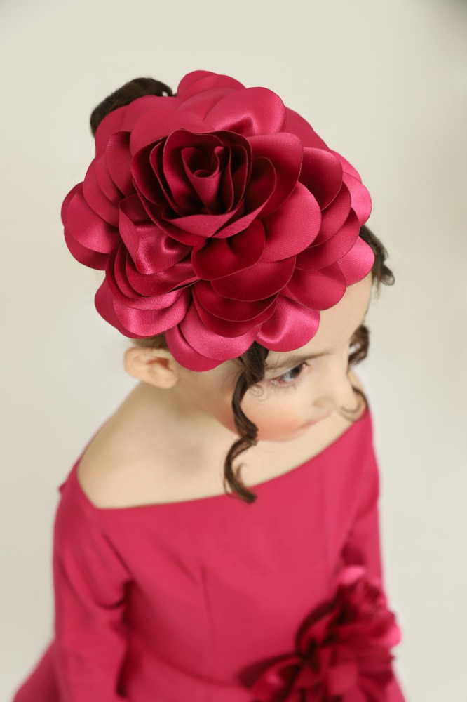 Rose baby dress