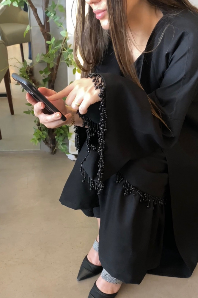 عباية  لولو فستان+ عياية