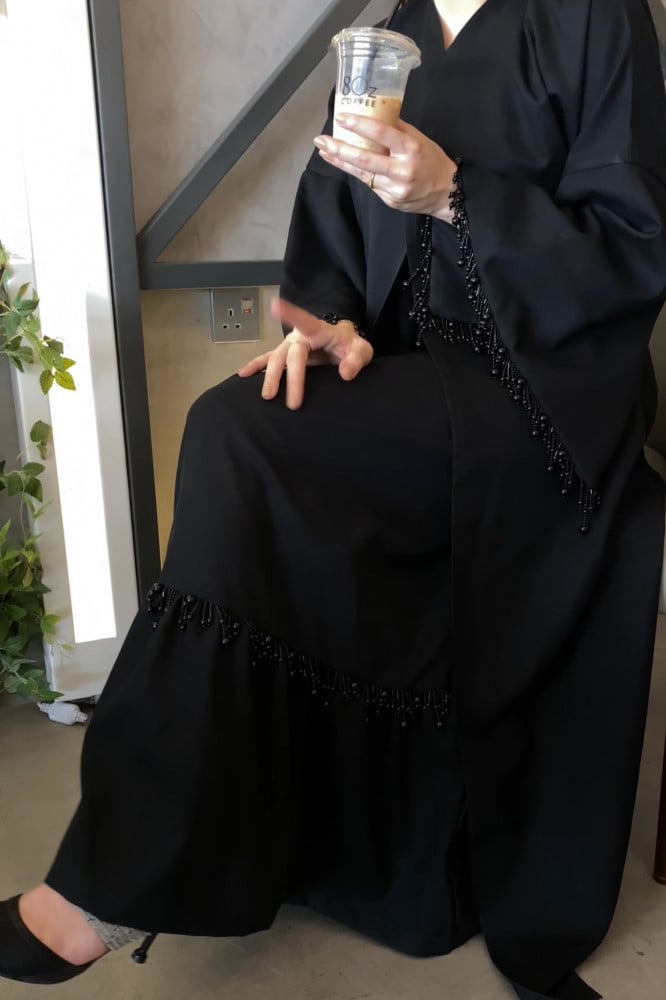 عباية  لولو فستان+ عياية