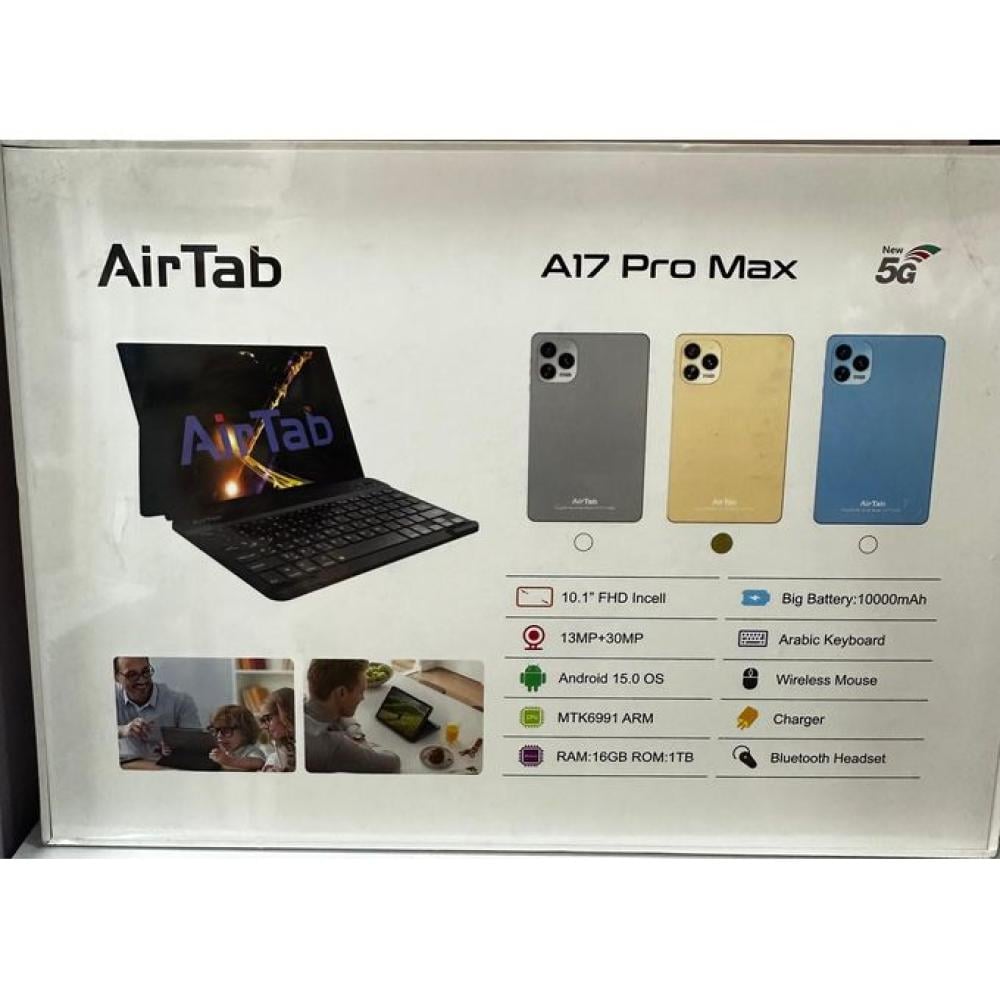 تابلت تاب ايرتاب Air tab A17 Pro max بشاشة 10.1ا انش