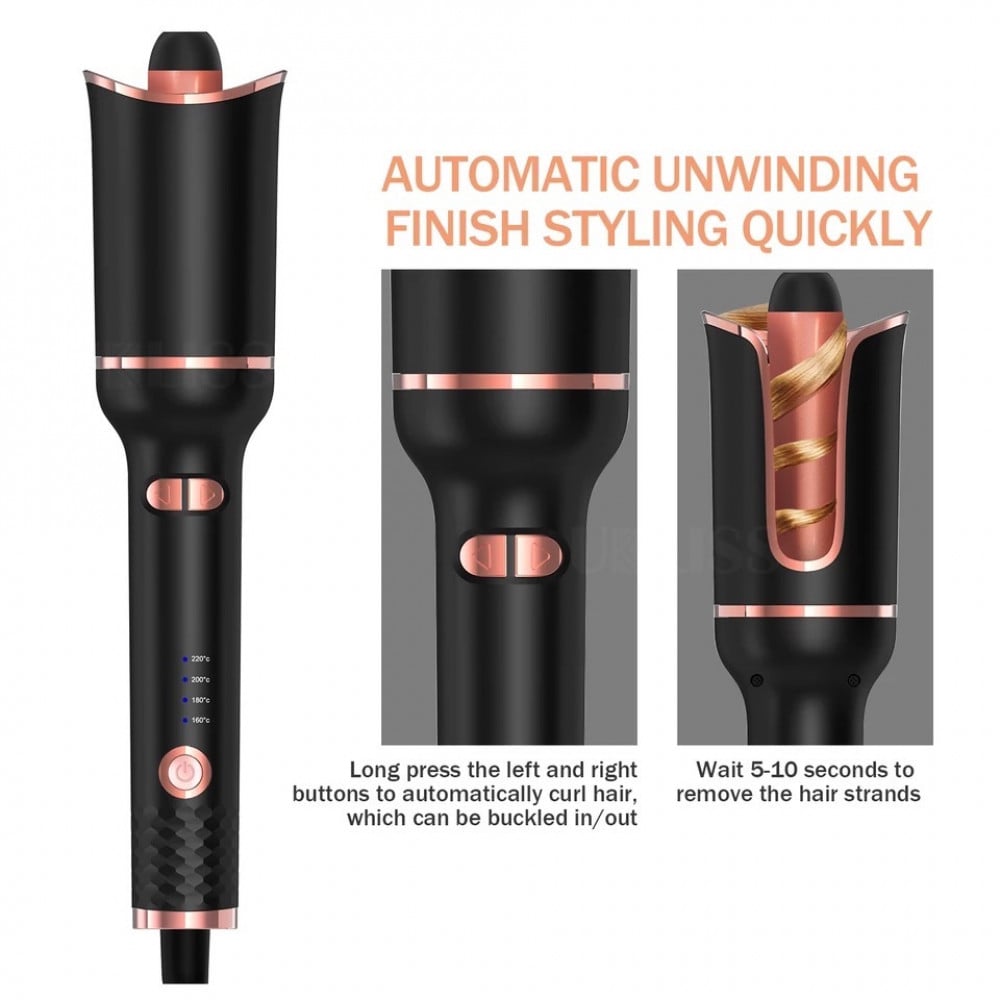 مموج الشعر التلقائي من Curling Iron