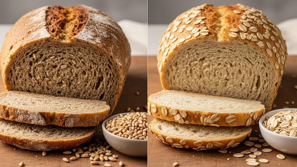 الفرق بين خبز الشعير وخبز الشوفان -مخابز وحلويات المعامير