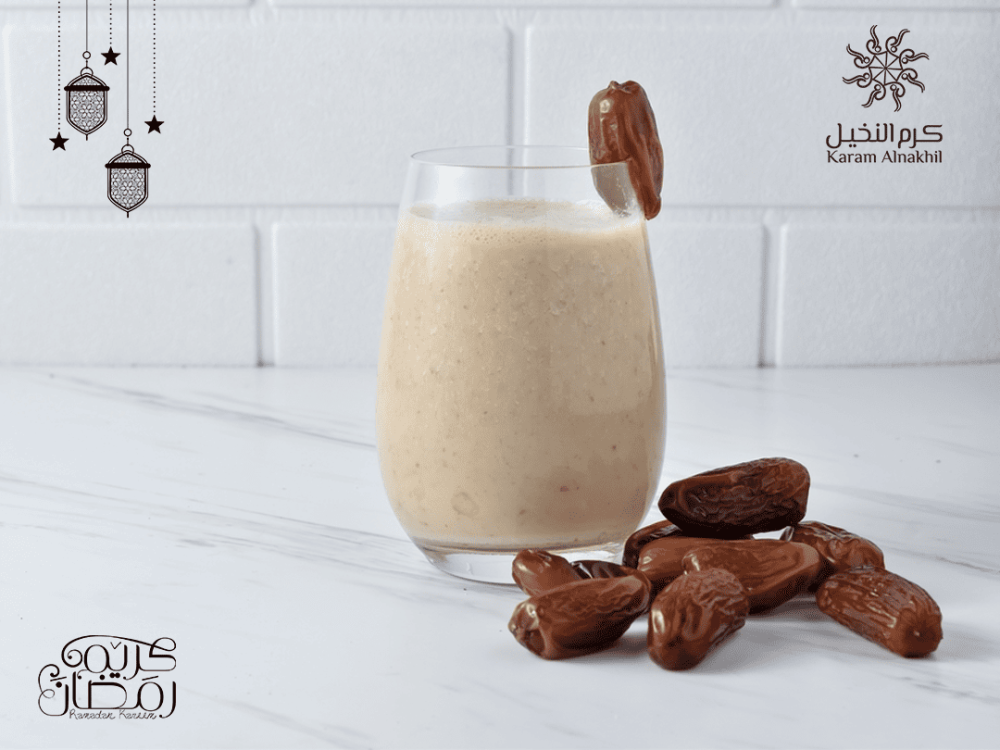 فوائد الإفطار على التمر واللبن