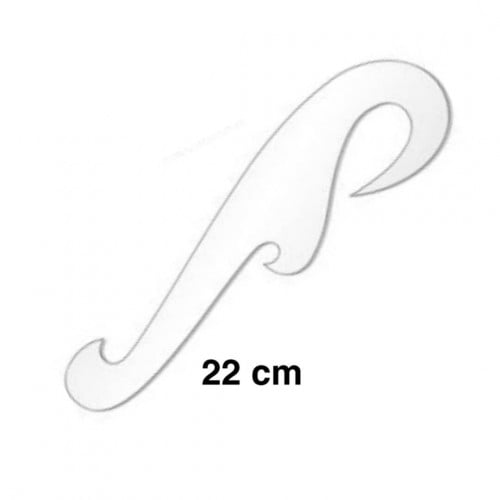 Ruler French Curve مسطرة منحنية فرنسية