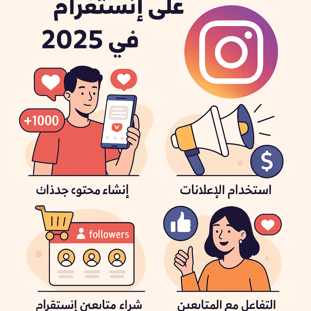 كيف تزيد متابعينك على إنستقرام في 2025؟