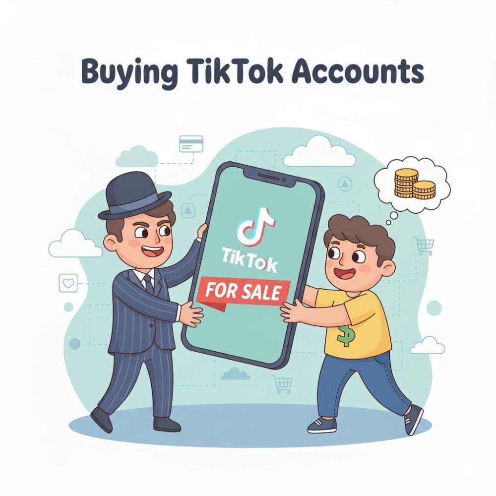 شراء حسابات تيك توك خليجية