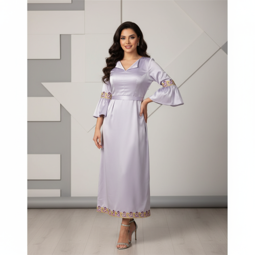 فستان ناعم قصير مقاس s